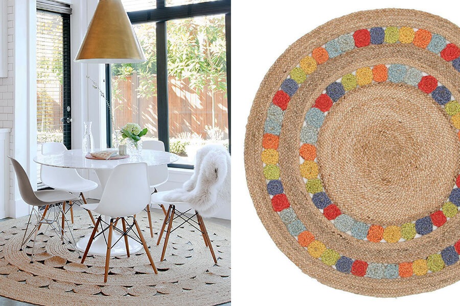 Oval Jüt Kilim Modelleri